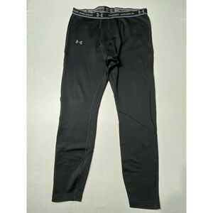 Under Armour Men's XL ColdGear Black Thermal Base Layer Running Tights